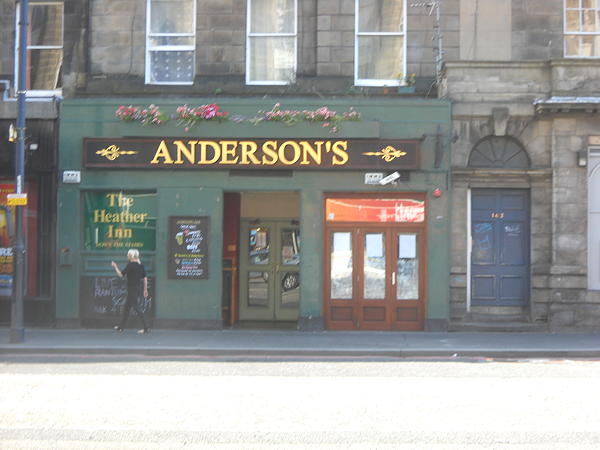 Anderson store Edenburgh